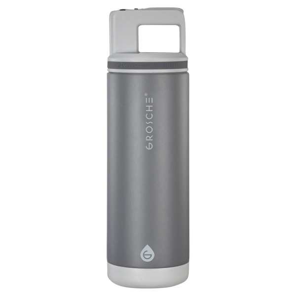 Grosche Alpine Flip N Sip Insulated Water Bottle, 20 oz.