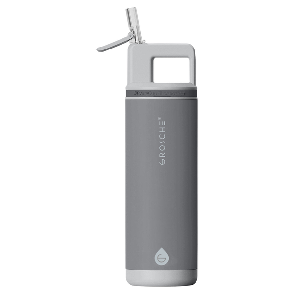 Grosche Alpine Flip N Sip Insulated Water Bottle, 20 oz.