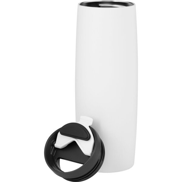 Cove Matte Double Wall Snap Close Tumbler, 16.9 oz.