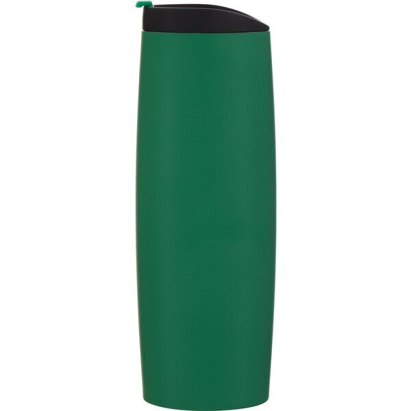 Cove Matte Double Wall Snap Close Tumbler, 16.9 oz.