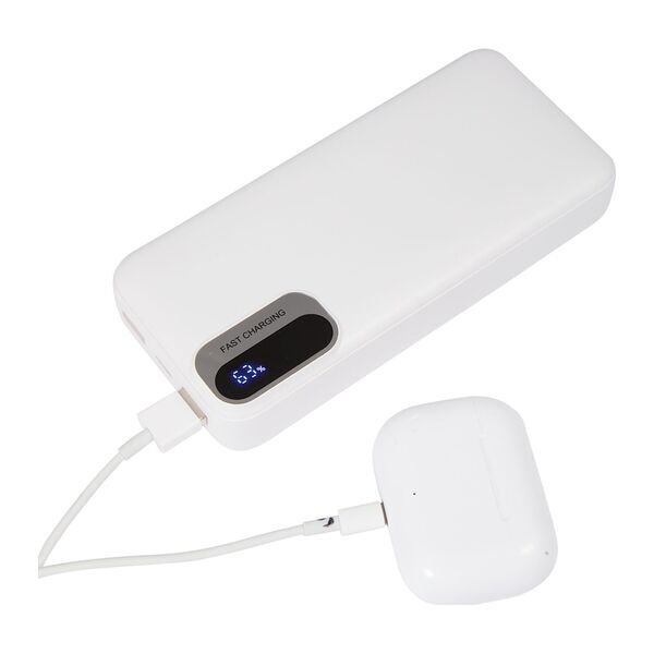 Laptop Power PD Power Bank w/ Integrated Cables, 20,000mAh