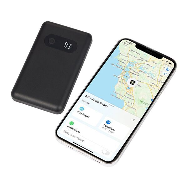 Find My 18W PD Power Bank w/ Digital Display, 5000mAh