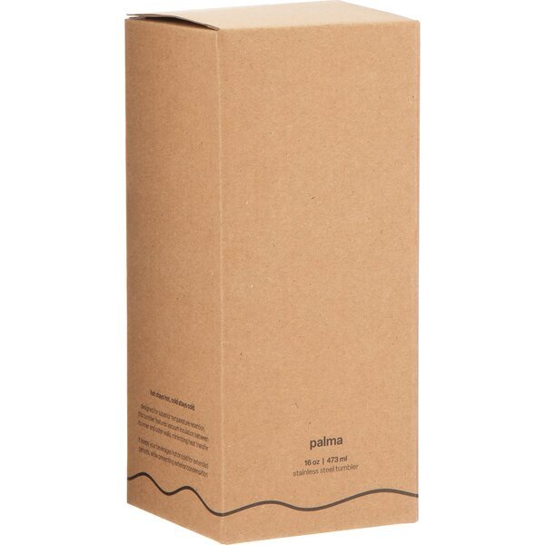 Palma Matte Double Wall Stainless Steel Tumbler, 16 oz.