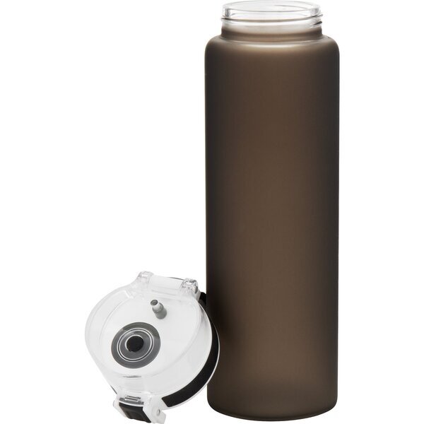 h2go Mudra Translucent Single Wall Glass Bottle, 20.9 oz.