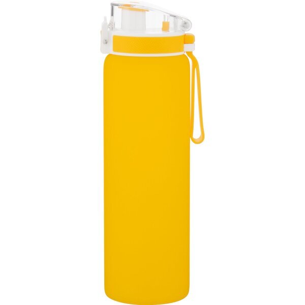 h2go Mudra Translucent Single Wall Glass Bottle, 20.9 oz.