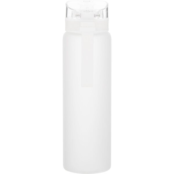 h2go Mudra Translucent Single Wall Glass Bottle, 20.9 oz.