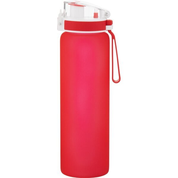 h2go Mudra Translucent Single Wall Glass Bottle, 20.9 oz.