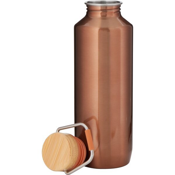 h2go Grove Single Wall with Bamboo Lid, 25 oz.