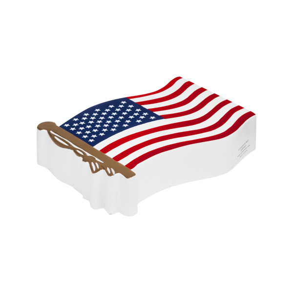 Patriotic USA Flag Shape Stress Reliever