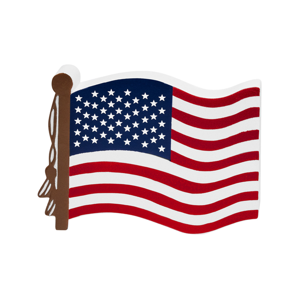 Patriotic USA Flag Shape Stress Reliever