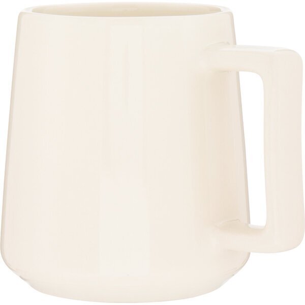 Jude Glossy Colored Exterior Ceramic Mug, 17 oz.