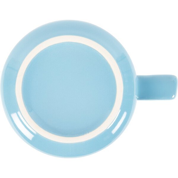 Jude Glossy Colored Exterior Ceramic Mug, 17 oz.