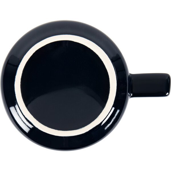 Jude Glossy Colored Exterior Ceramic Mug, 17 oz.