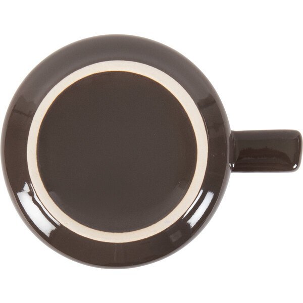 Jude Glossy Colored Exterior Ceramic Mug, 17 oz.