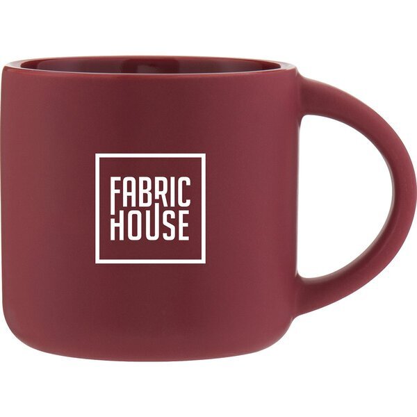 Minolo Matte Colored Exterior Ceramic Mug, 20 oz.
