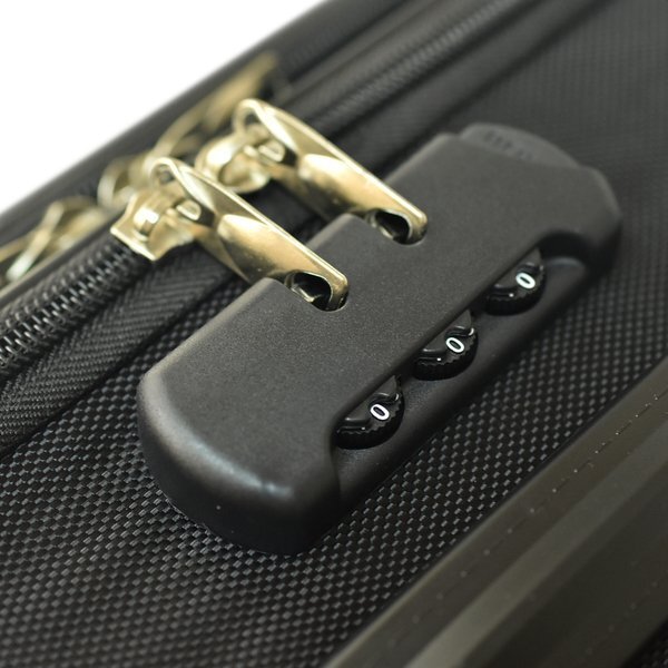 Wheeled Polyester Pilot Case w/ Telescopic Handle