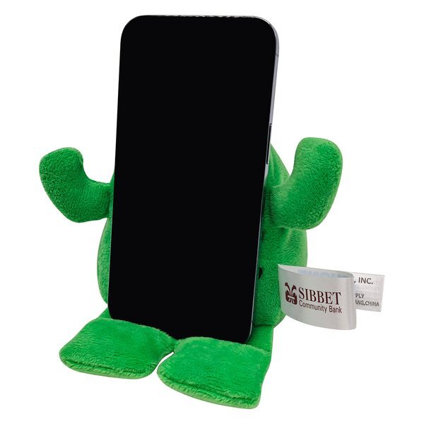Cactus Phone Pals™ Weighted Plush Phone Holder