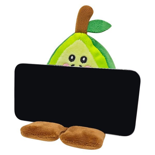 Avocado Phone Pals™ Weighted Plush Phone Holder