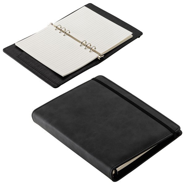 Chronicle Refillable Leatherette Ring Binder