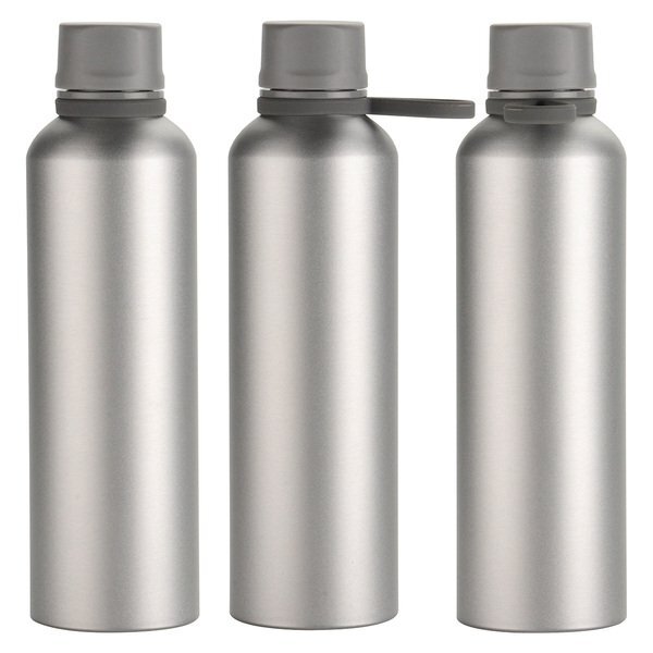 Avento Recycled Aluminum Bottle w/ Silicone Loop, 25oz.