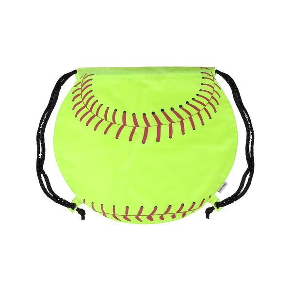 Gametime!® Softball Drawstring Polyester Backpack