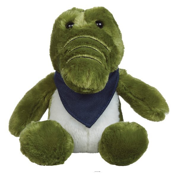Allie Plush Gator w/ Bandana, 6"