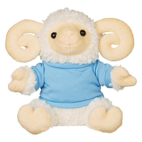 Rowdy Plush Ram w/ Shirt, 6"