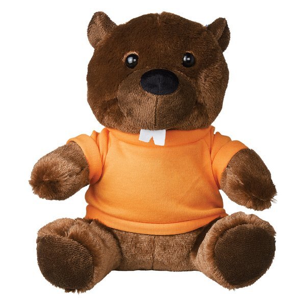 Bucky Plush Beaver w/ Shirt, 6"
