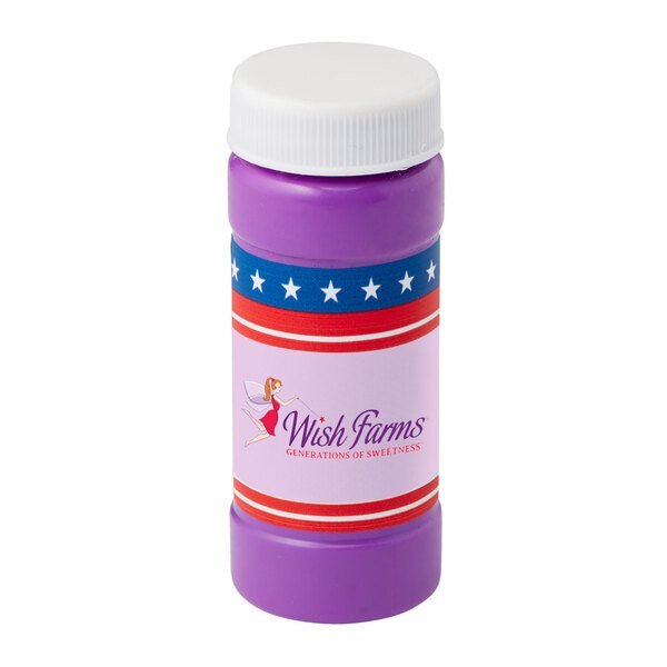 Patriotic Bubbles w/ Full Color Label, 2oz.