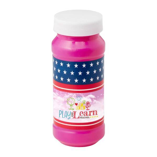 Patriotic Bubbles w/ Full Color Label, 4oz.