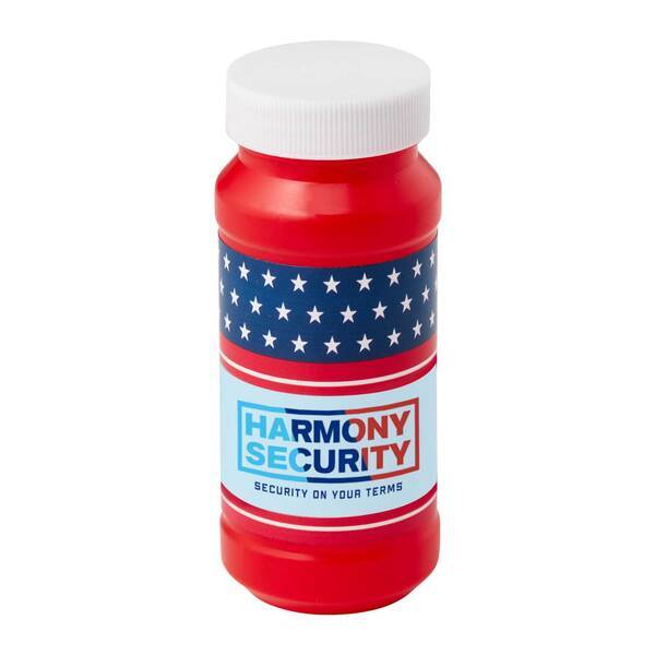 Patriotic Bubbles w/ Full Color Label, 4oz.