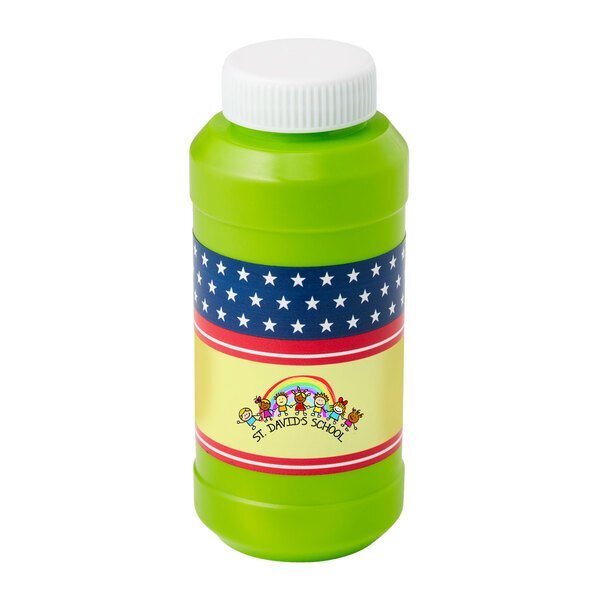 Patriotic Bubbles w/ Full Color Label, 8oz.