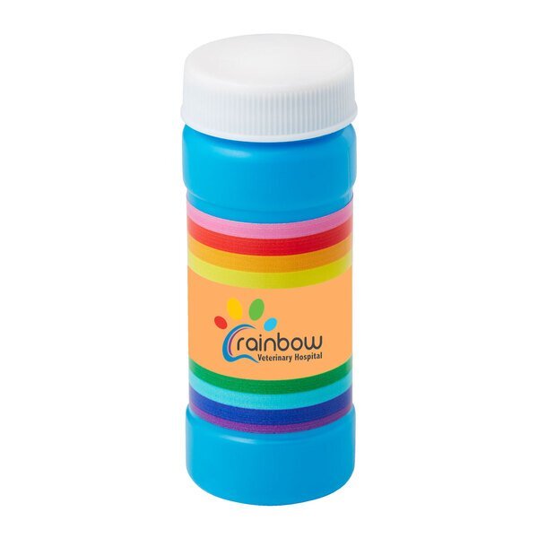 Rainbow Pride Bubbles w/ Full Color Label, 2oz.