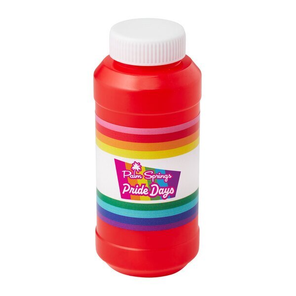 Rainbow Pride Bubbles w/ Full Color Label, 8oz.