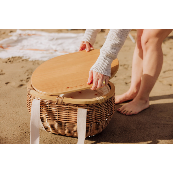 Castaway Insulated Cooler Picnic Basket