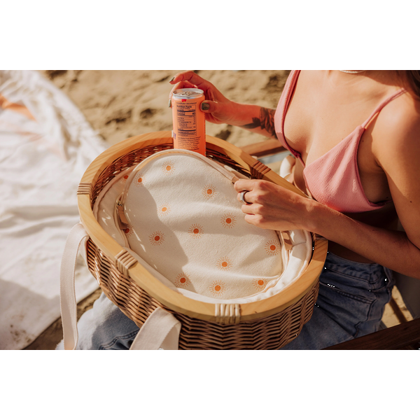 Castaway Insulated Cooler Picnic Basket