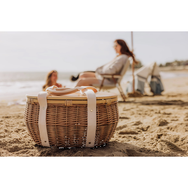 Castaway Insulated Cooler Picnic Basket