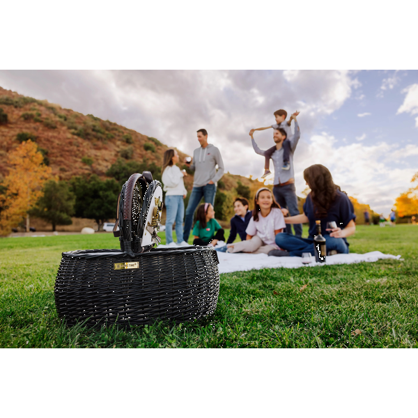 Evening Picnic Basket w/ Service for Two