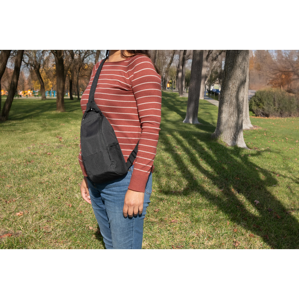Strider Crossbody Polyester 3-Can Cooler Sling Bag