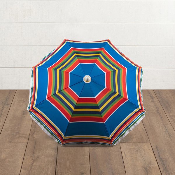Portable Beach Umbrella, 60" Arc