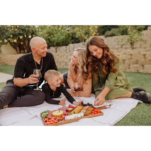 Acacia Grazing Charcuterie Sectioned Serving Board