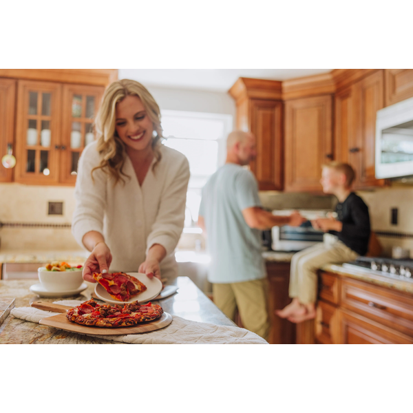 Acacia Personal Pizza Peel Serving Board Paddles, Set of Two