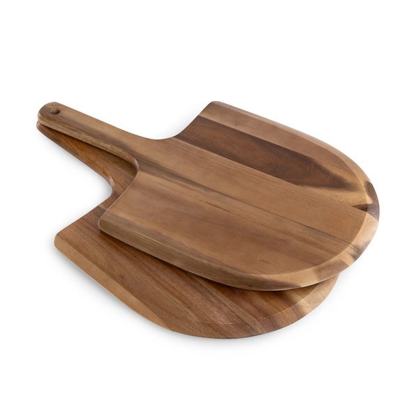 Acacia Personal Pizza Peel Serving Board Paddles, Set of Two