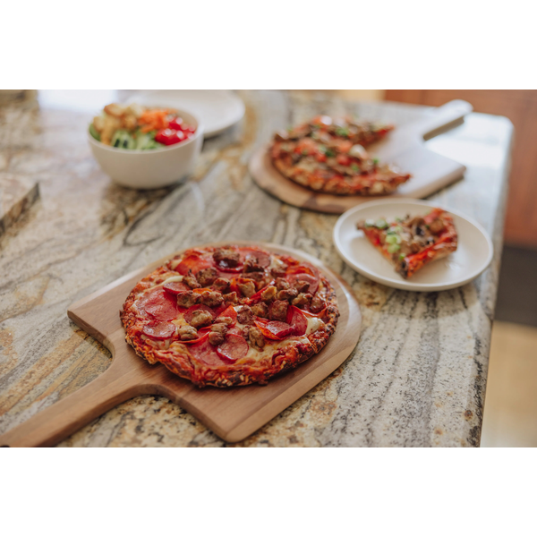 Acacia Personal Pizza Peel Serving Board Paddles, Set of Two