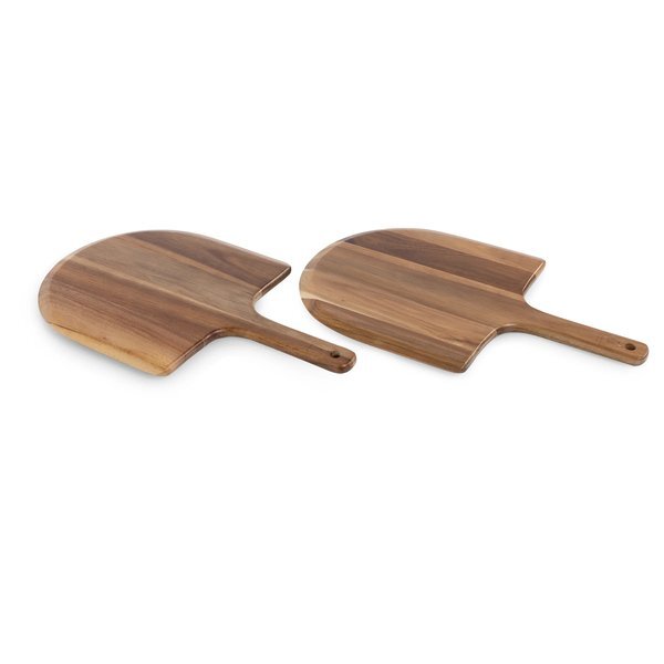 Acacia Personal Pizza Peel Serving Board Paddles, Set of Two