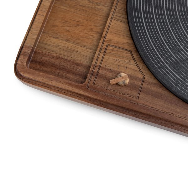 Turntable Acacia & Slate Cheese Board w/ Knife
