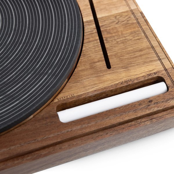 Turntable Acacia & Slate Cheese Board w/ Knife