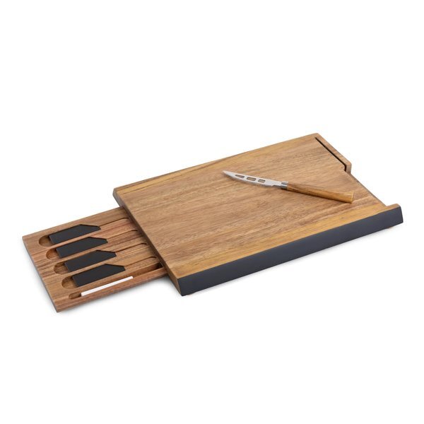 Formaggio Acacia Cheese Board & Tools Set