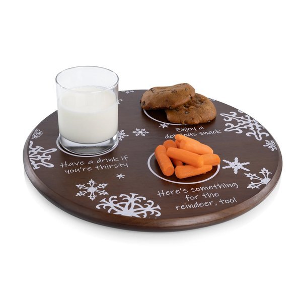 Dear Santa Milk & Cookies Serving Tray