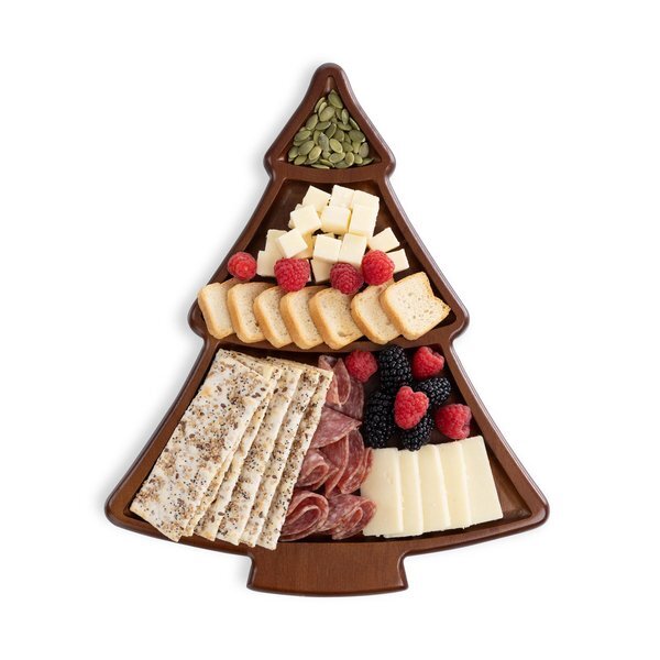 Christmas Tree Sectioned Serving Tray
